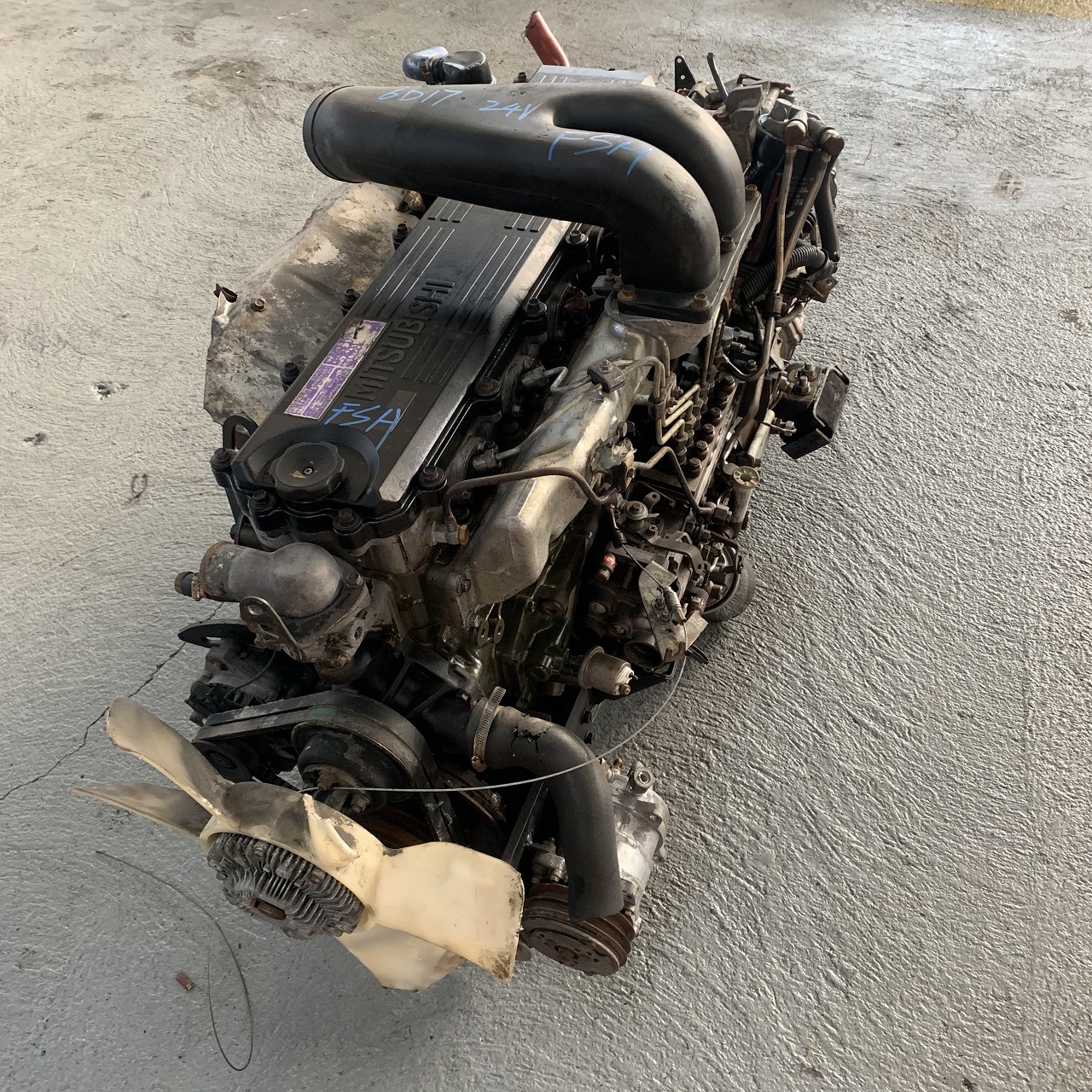 Replace/Repair Purpose Used 6D17 Diesel Engine for Mitsubishi 1994-2004 Year