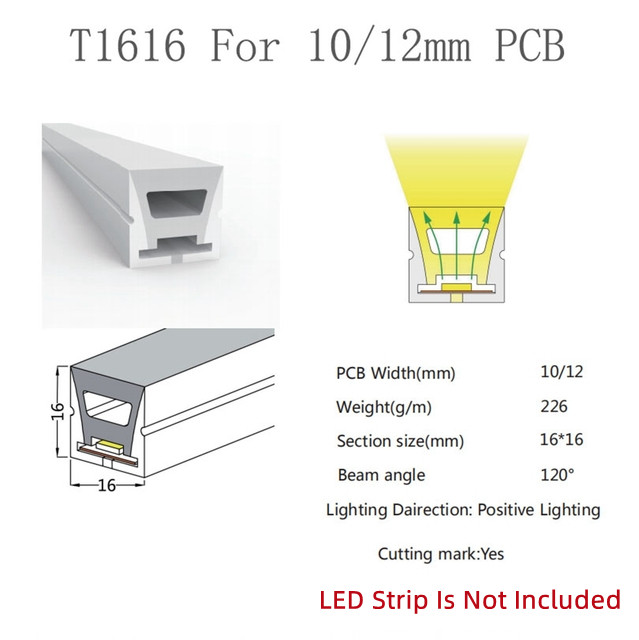 DC 12V Red LED Neon Flex with 50000 Working Lifetime and Hanging Mounting Installation