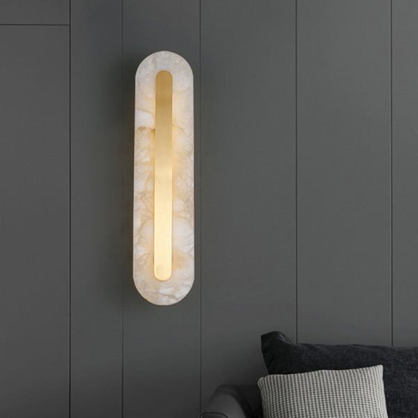 Marble Wall Lamp Hotel Living Room Bedroom Hallway Interior Decoration Bed