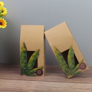 Custom Cowhide Kraft Paper Bag with Handles 10x8 Inches Recycled Material