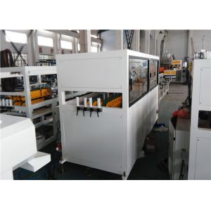 High Capacity Pipe Extrusion Machine , Double Strands PVC Pipe Making Machine