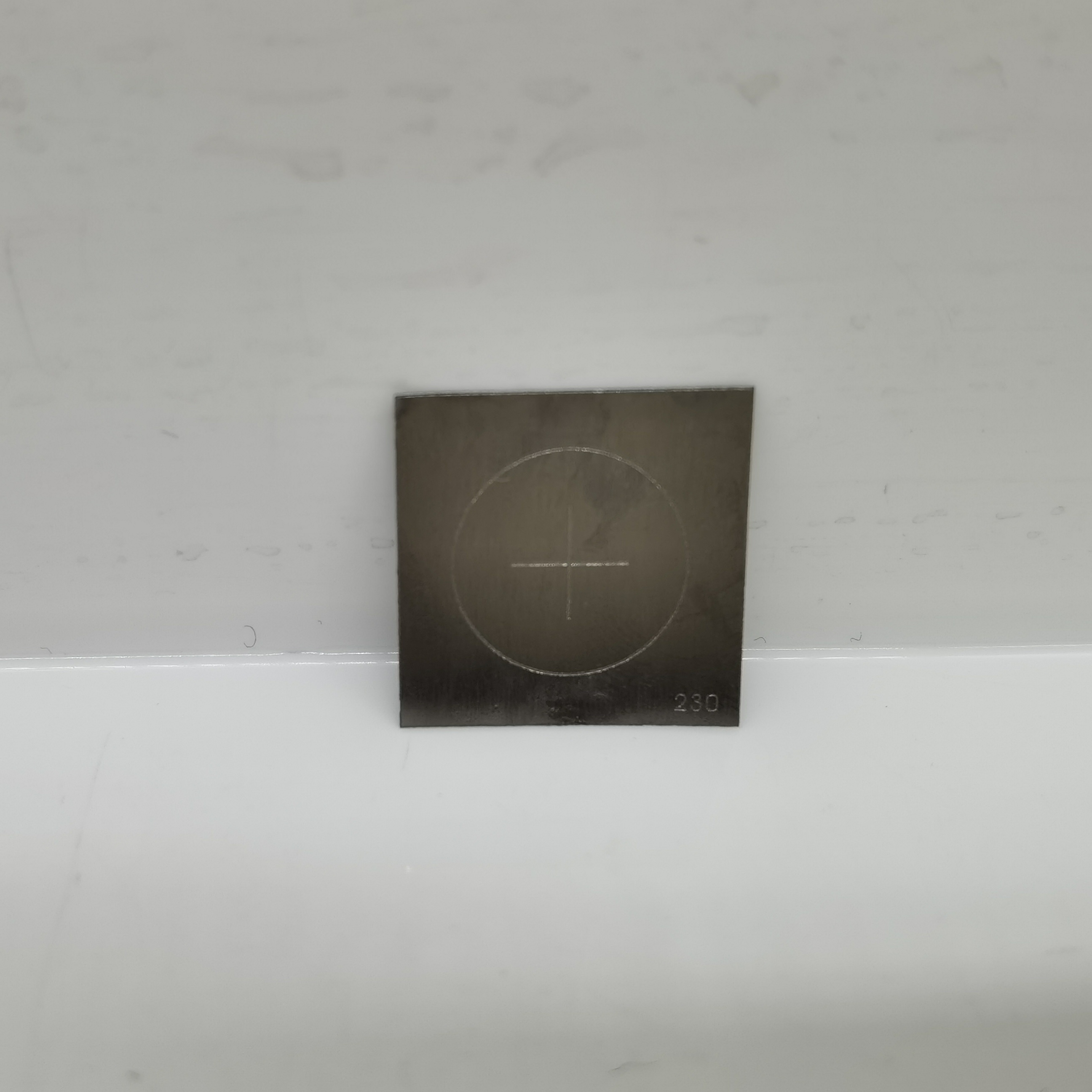 CX-230 Magnetic Particle Test Piece QQI ASTM E1444 Low-Carbon Steel
