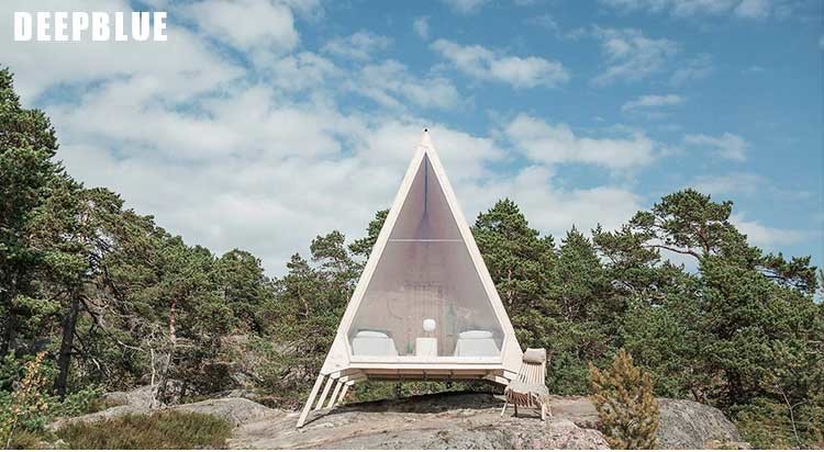 AS/NZS Prefab A Frame Hosue Studio For Work Holiday Cabain Hotel Unit For Holiday