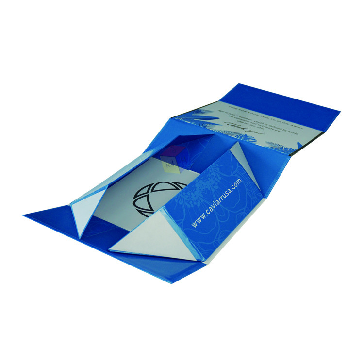 Empty Custom Logo Printing Magnetic Foldable Skin Care Paper Box Packaging For Cosmetics Product