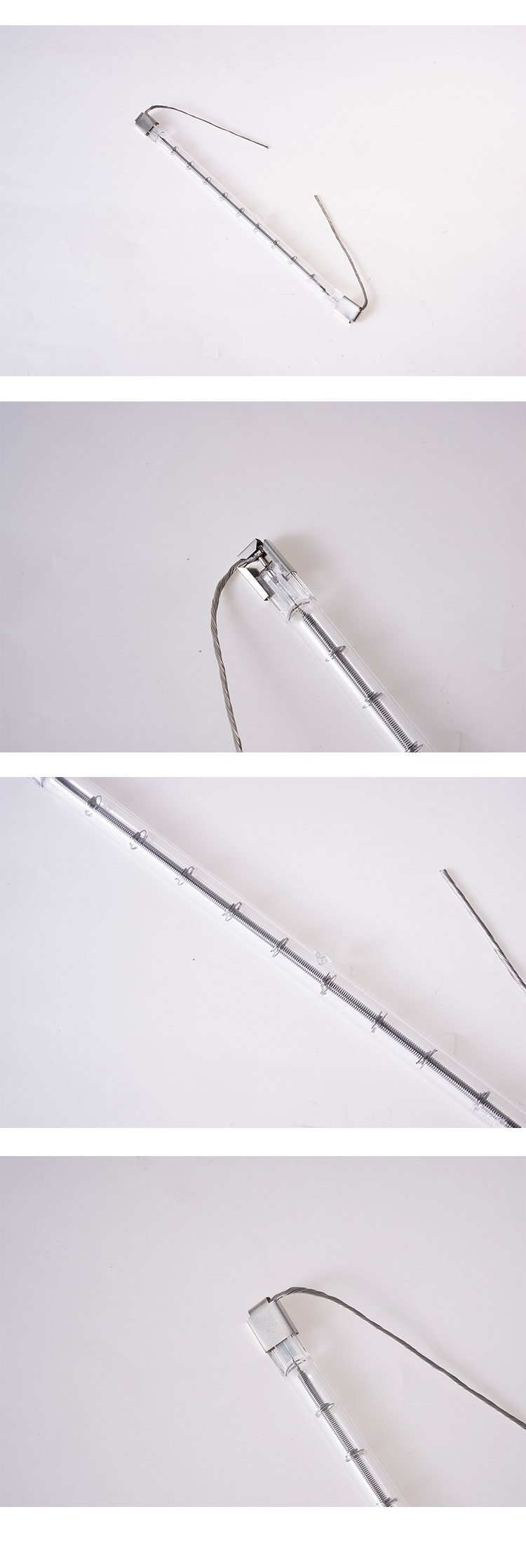 200-4000W SK17 Quartz Halogen Infrared Heater Lamps Short Wave Ir Lamp