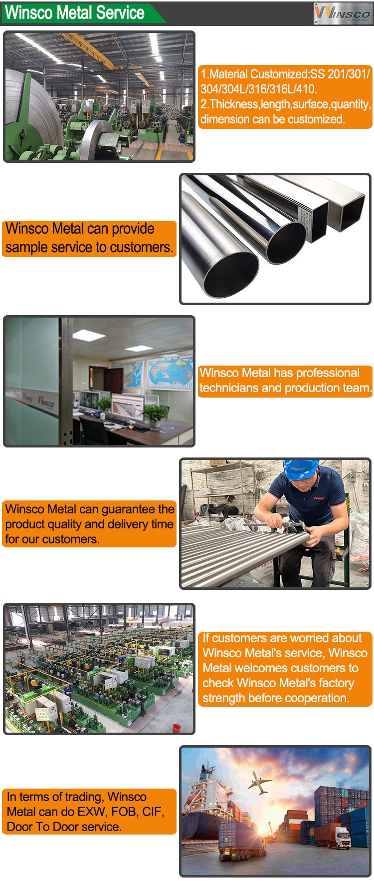 Brushed Mirror Inox Decorative Hollow Stainless Steel Rectangular Pipe 30mmx10mm 40mmx20mm 60mmx30mm Ss 201 304 316