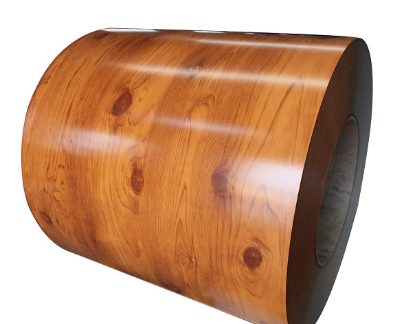 Grade 50 HDP 0.60mm Walnut Painted Galvalume Steel Coil