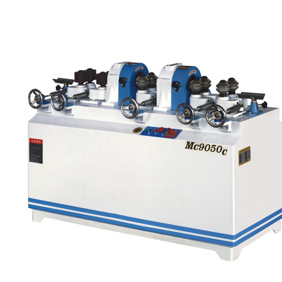 MC9060C Wooden pole making machine with 2 knives process logs with tree bark wood lathe