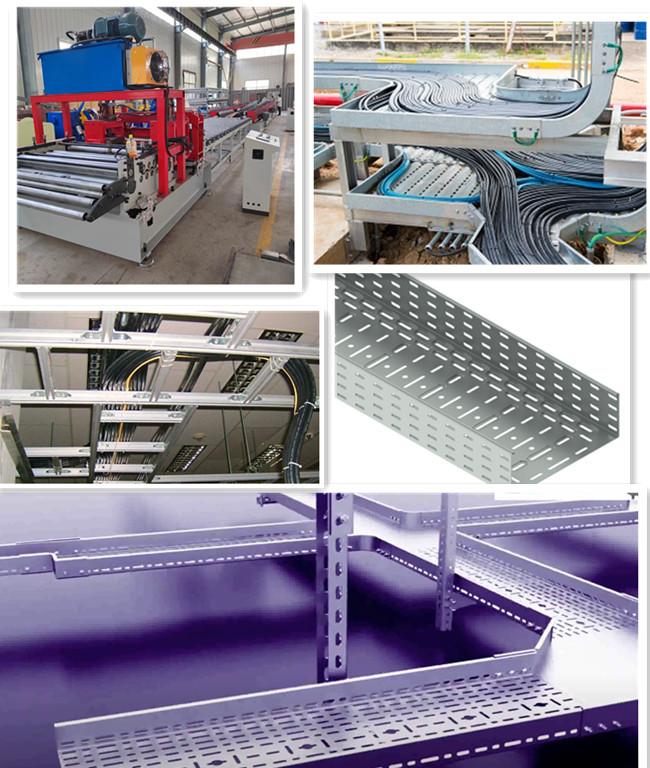 High Speed 10-12m/Min Cable Tray Roll Forming Machine Fully Automatic
