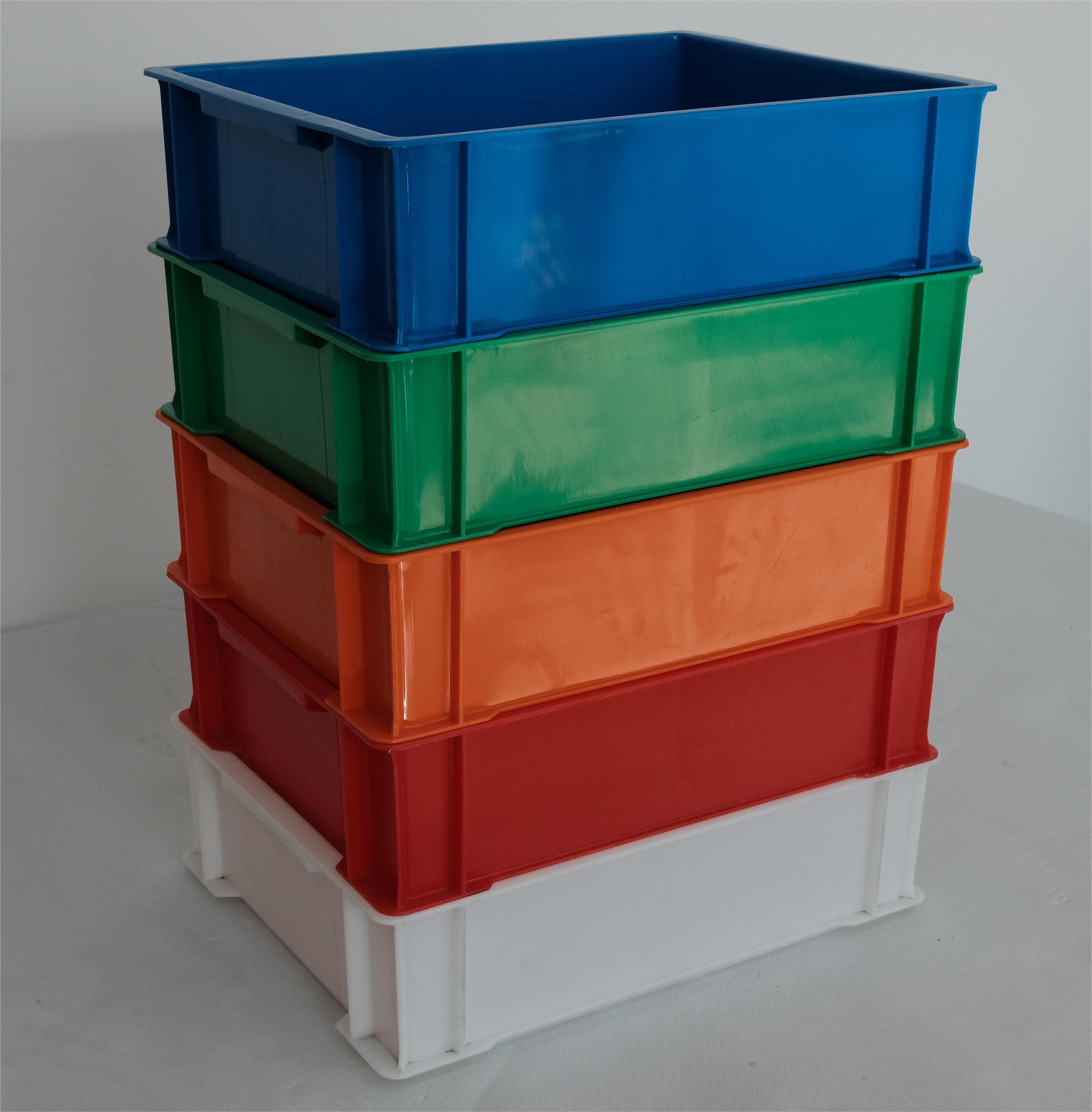 440x340x155mm Solid Box for Vegetable Logistics Warehouse Euro Logistics Moving Box