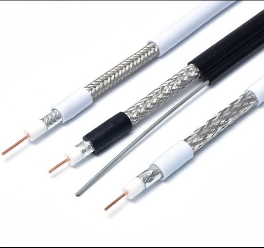 Shielded LMR400 RG58 RG6 RF Dual Single Coaxial TV Cable 75OHM