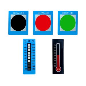 Customized Temperature Measuring Irreversible High Temperature Sensitive Labels