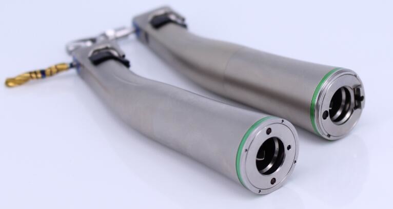 Dental 20:1 Reduction Push Botton Contra Angle Handpiece With LED