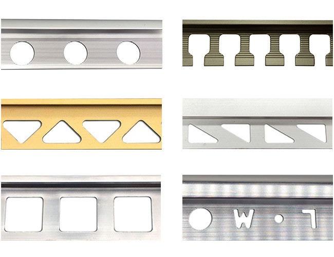 2.5 Meters Aluminium Expansion Joint For Tile Edges Protection