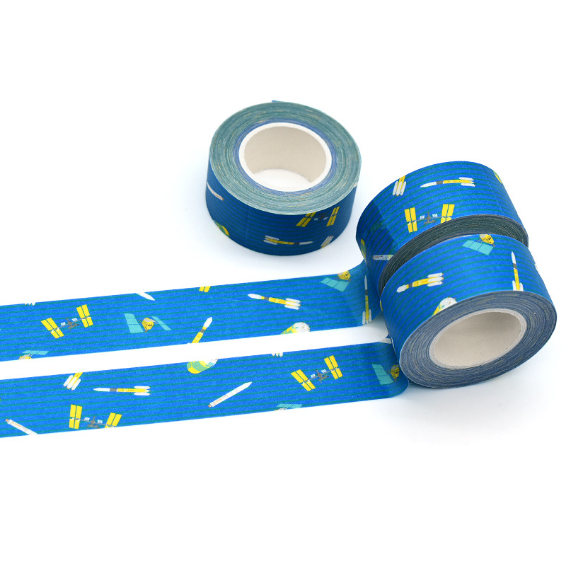 OEM Adhesive Cartoon Anime Washi Tape Waterproof