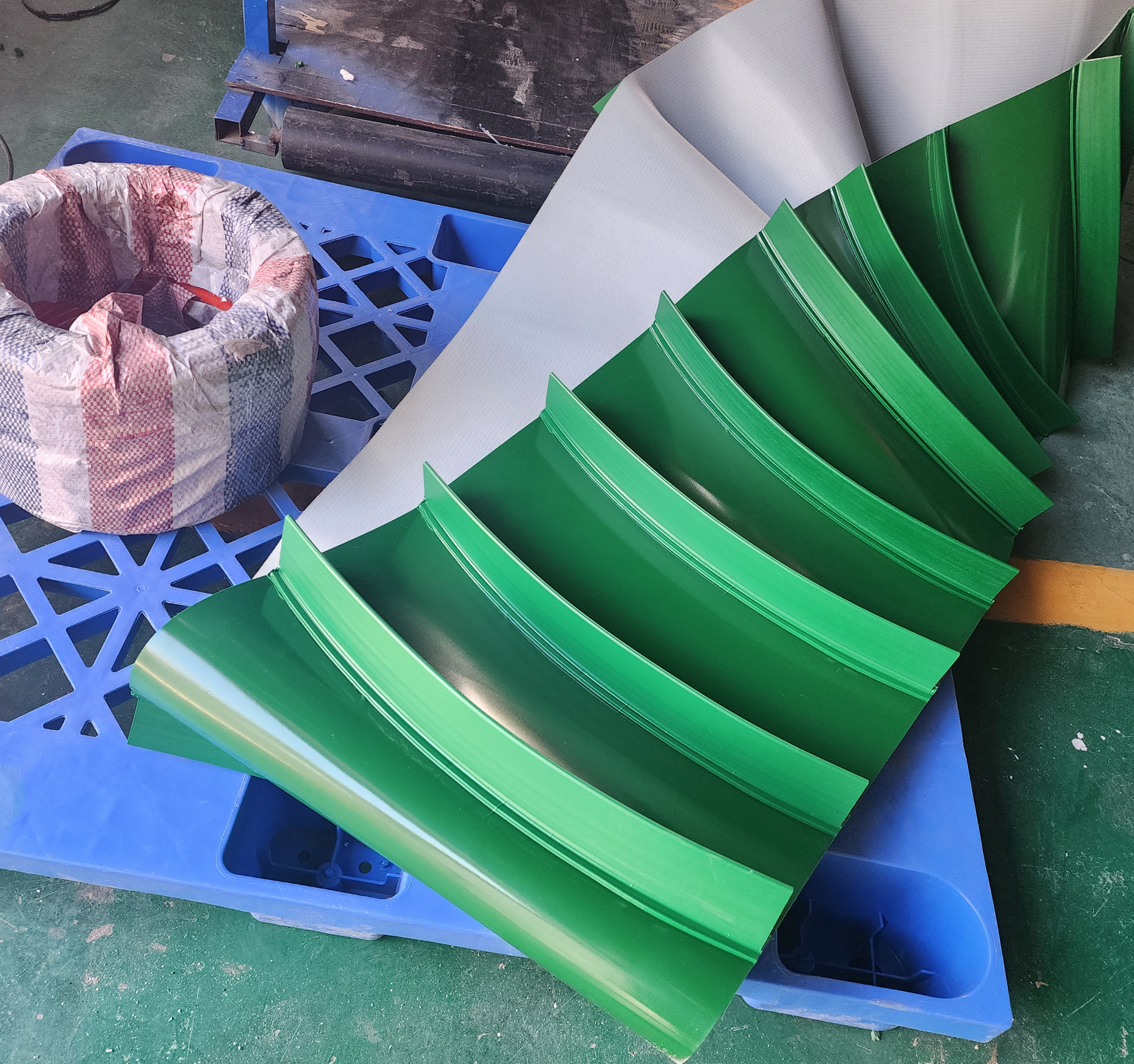 Customizable Length PVC Conveyor Belt With Oil Resistant