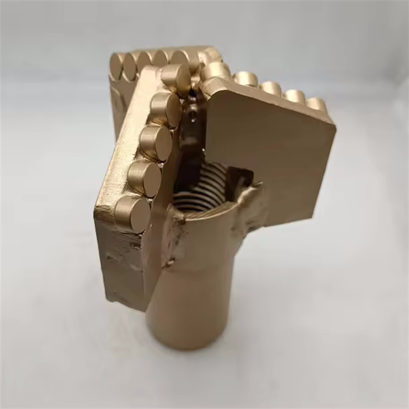 Three-Wing Conventional Scraper Non-Coring Drill Strong Wear-Resistant Mining Bits