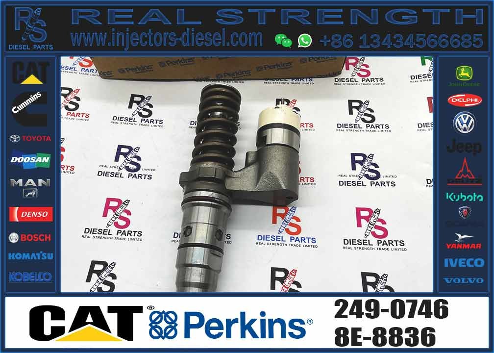 Diesel engine fuel injector 249-0746 392-0200 392-0202 392-0211 0R-9944 0R-3539 386-1766 0R-8619 386-1776