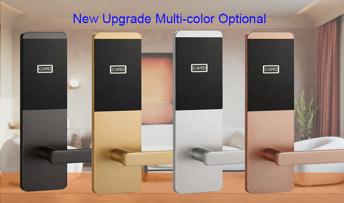 High Grade Hotel Door Lock System Key Card Door Lock for 38-48 Thickness Door