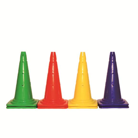 PP Material 15cm Soccer Agility Training Marker Cone with Customized Logo from