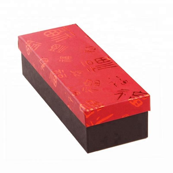 Quality Red Beautiful New Year Gift Box Custom Size for sale