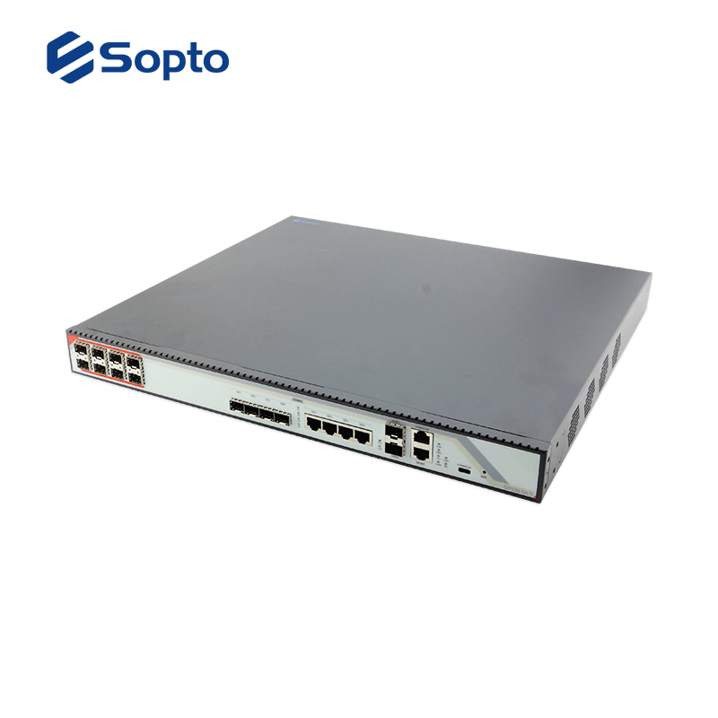 220V AC Power Supply 8 PON GPON OLT Support OMCI Remote Management