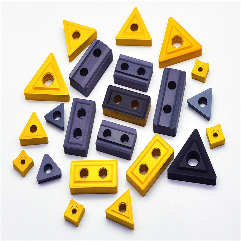 Indexable 2200 TRS Triangle Carbide Inserts K20 High Bending Resistance