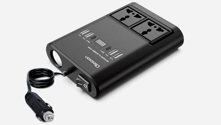 Dc 12V 24V To Ac 220V 150W Car Power Inverter Electric Car Accessories Interior Accessories For Cars