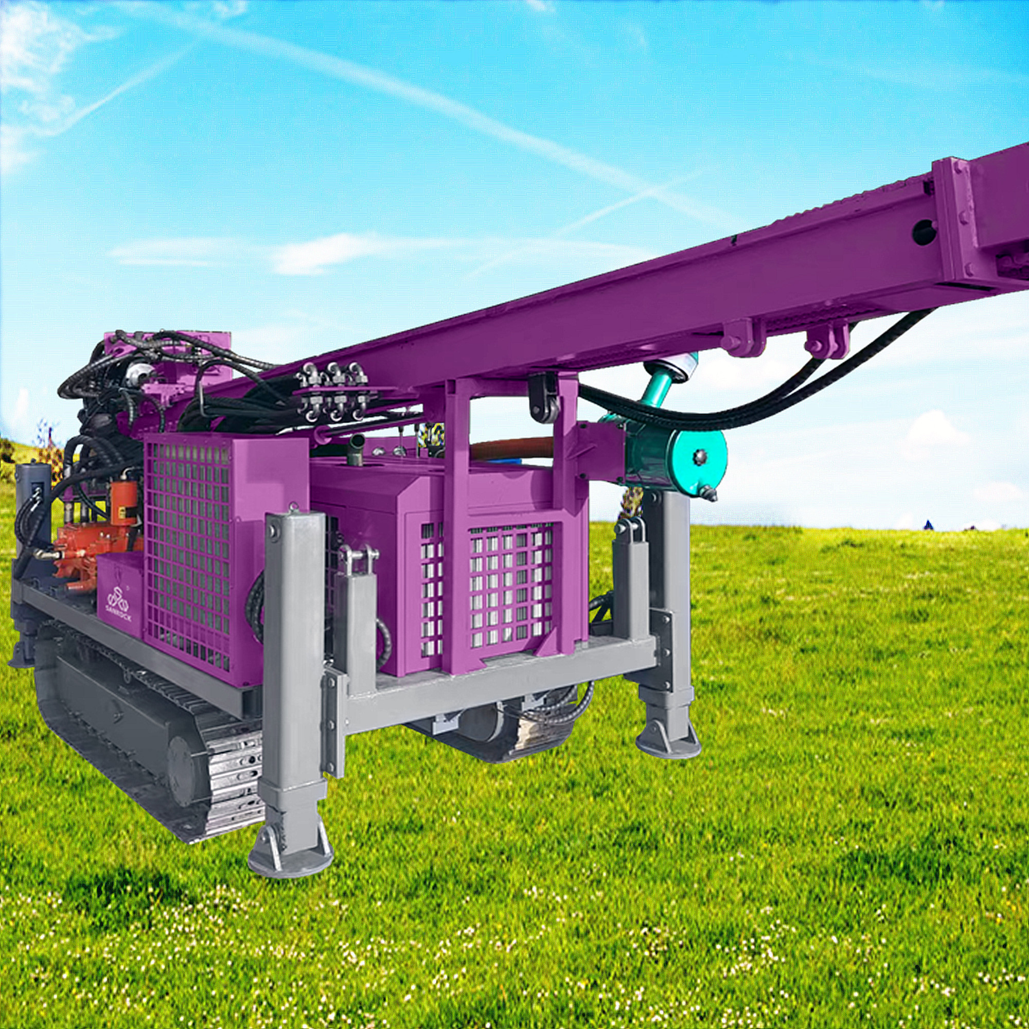 Core Sample Drilling Rig Hydraulic Exploration Geological Core Drilling Rig Equipment