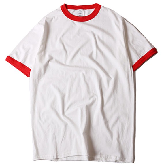 Simple cheap blank crewneck short sleeve plain cotton wholesale tagless t shirts