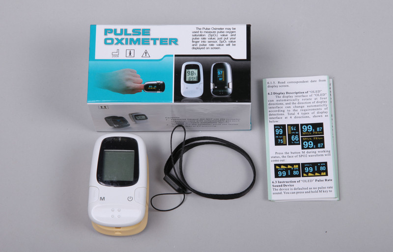 Pulse Oximeter Fingertip For Children Neonatal OR Adult Sports Use