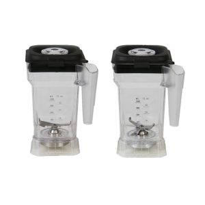 China 8 Speed Settings 2L Commercial Blender Smoothie Cup Mixing Cup Smoothie Bowl Grain Cup Fruit Juicer Container on sale