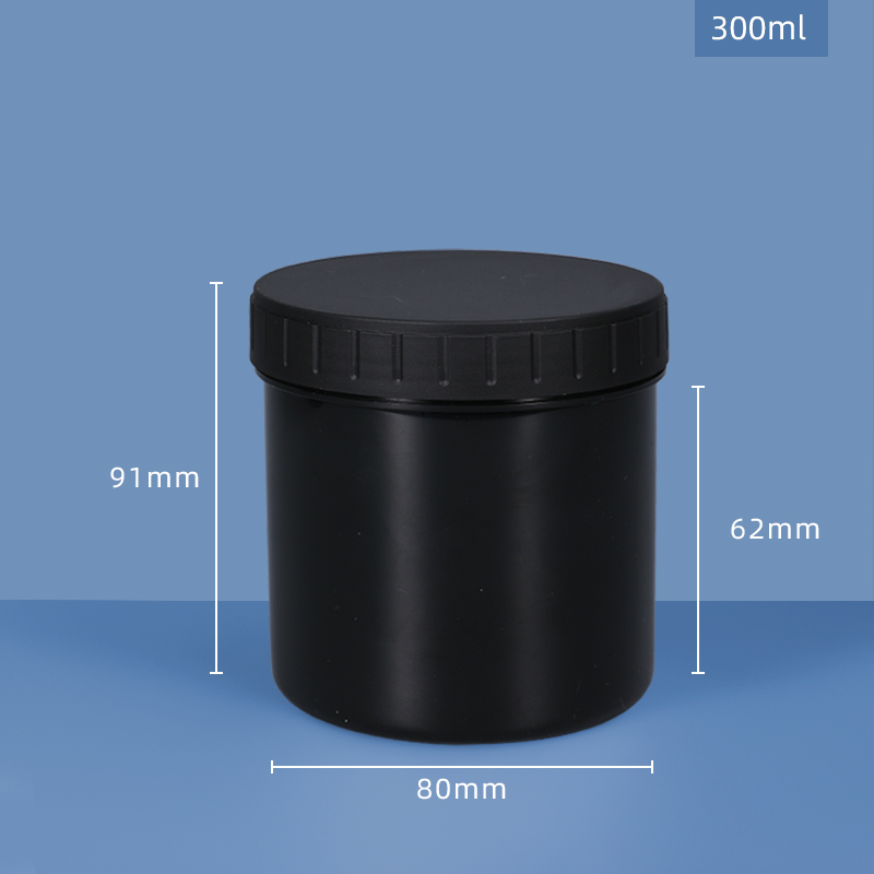 Clear White Butter Storage Small Plastic Jars Canning For Food Powder 30ml-1000ml