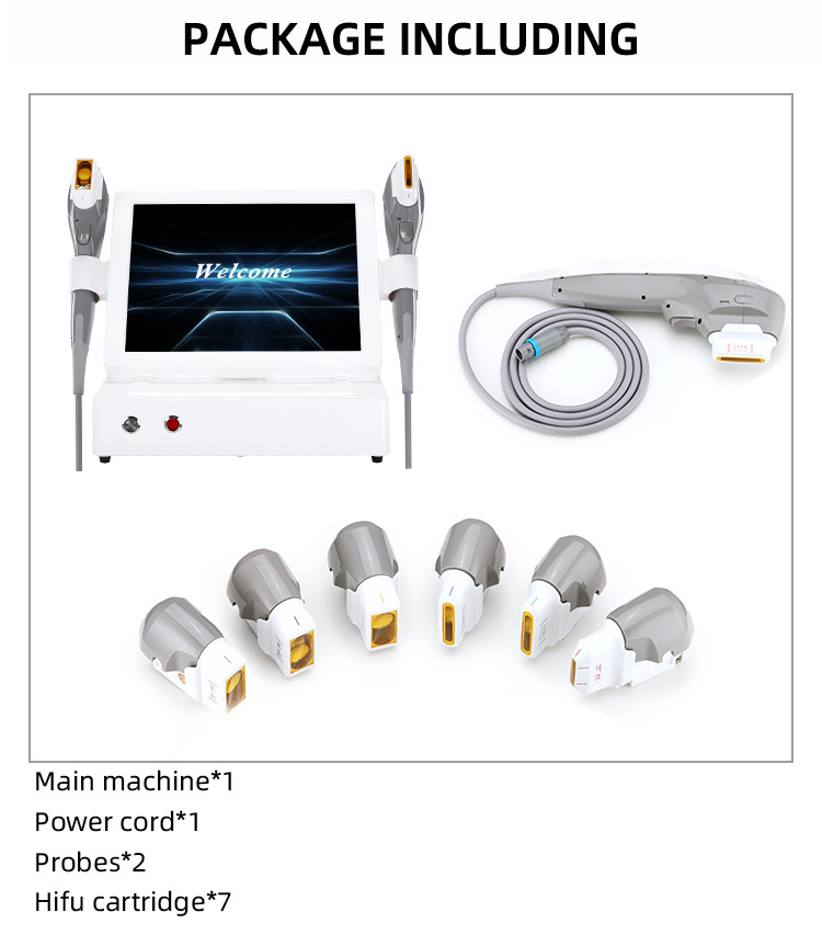 High Intensity Focused Ultrasound HIFU 7d Facial Lifting Body Slimming Skin Tightening 7d Hifu Machine LF-426I