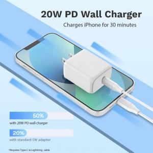 Replaceable PD Power Adapter USB C Wall Charger 20W PC Plug Manufactures