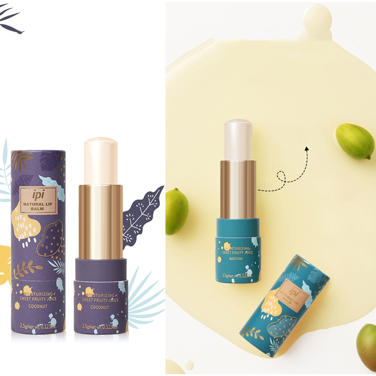 Twist Up Paper Tube Packaging Container For Lip Balm Skincare