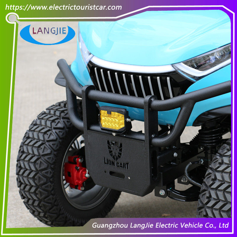 Low Speed Electric Vehicles 4 Seats AC Motor Electric Golf Cart For Resort Car