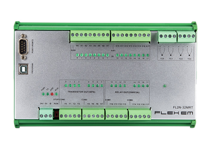  Programmable Logic Controller PLC Input Module With Relay And Transistor Output Manufactures