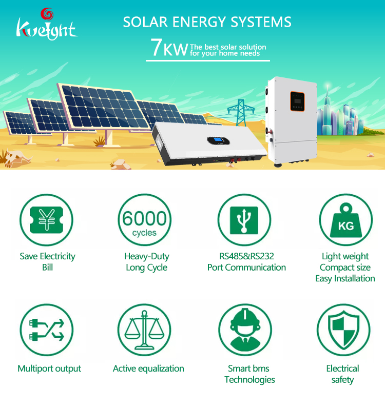 51.2V LiFePO4 Lithium Power Wall BMS 135ah 7KWH Solar Battery For House