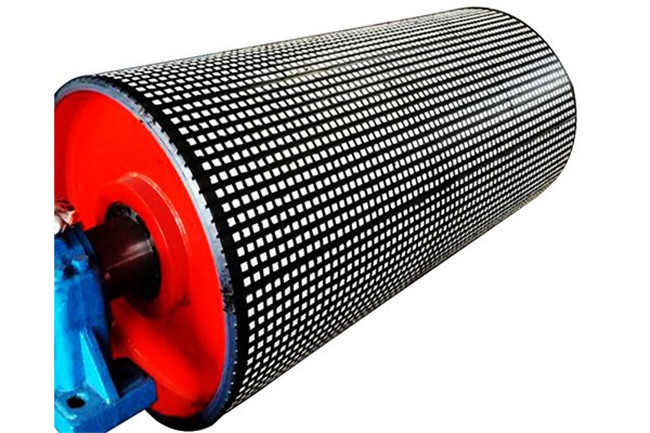 Wheel Bearing 315mm Conveyor Drive Pulley Stainless Steel Material