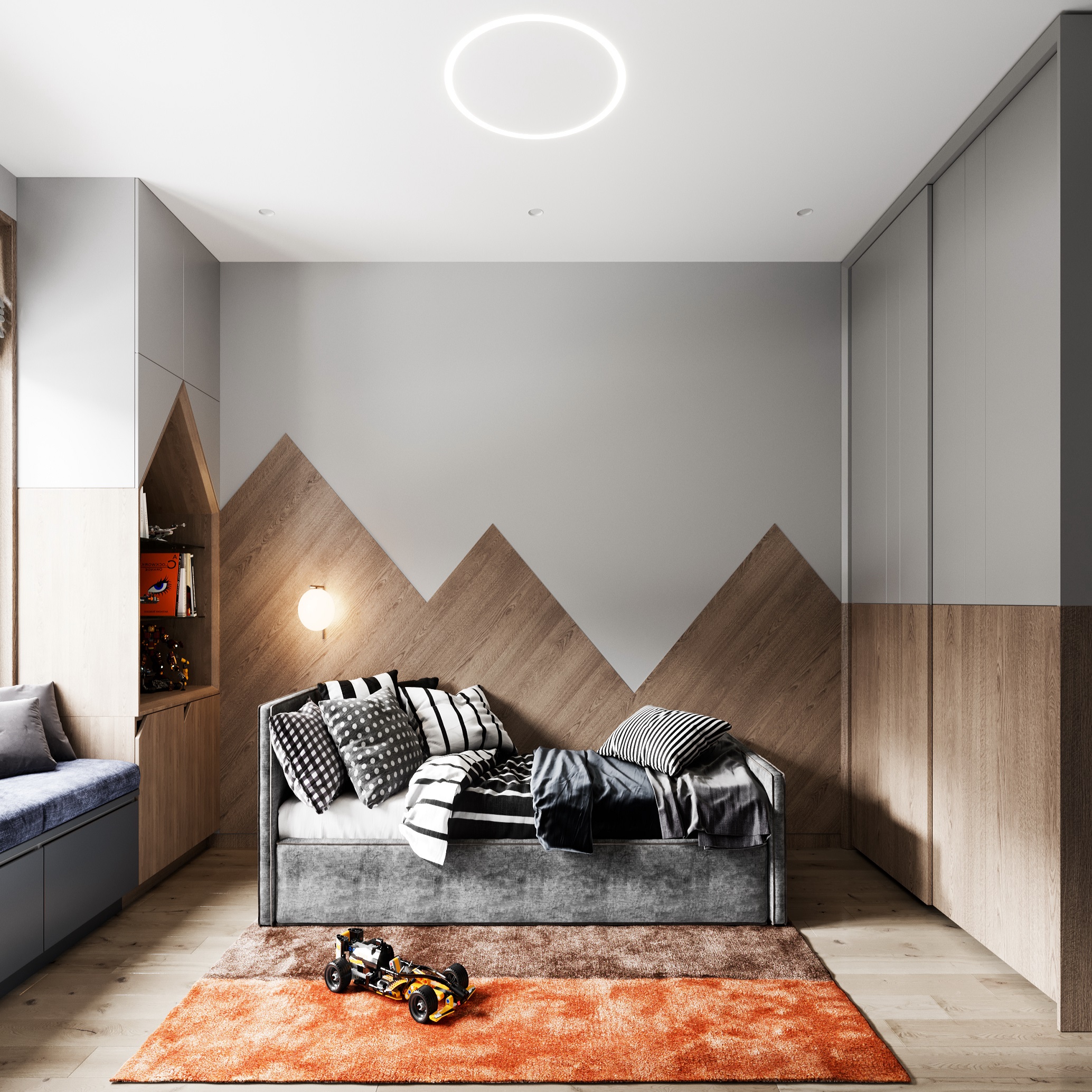 Modern Style Sliding Door Wardrobe for High End Bedroom 2023 Design Customizable
