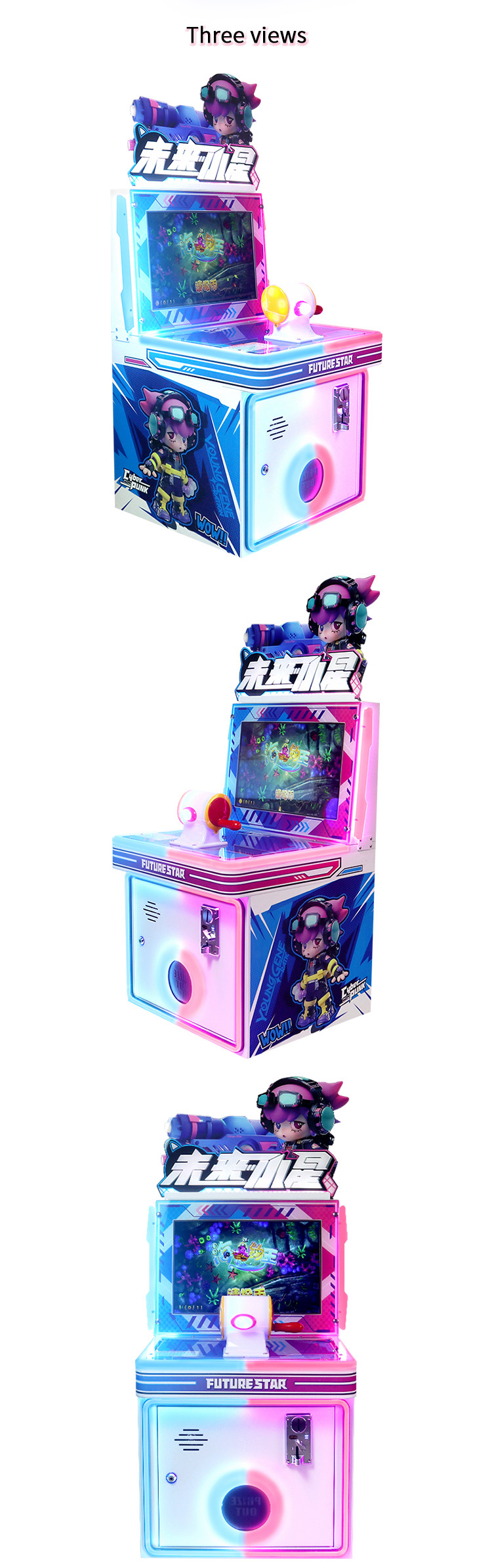 Single-player Fishing Arcade Game Series For Indoor Coin-operated Arcade Machines