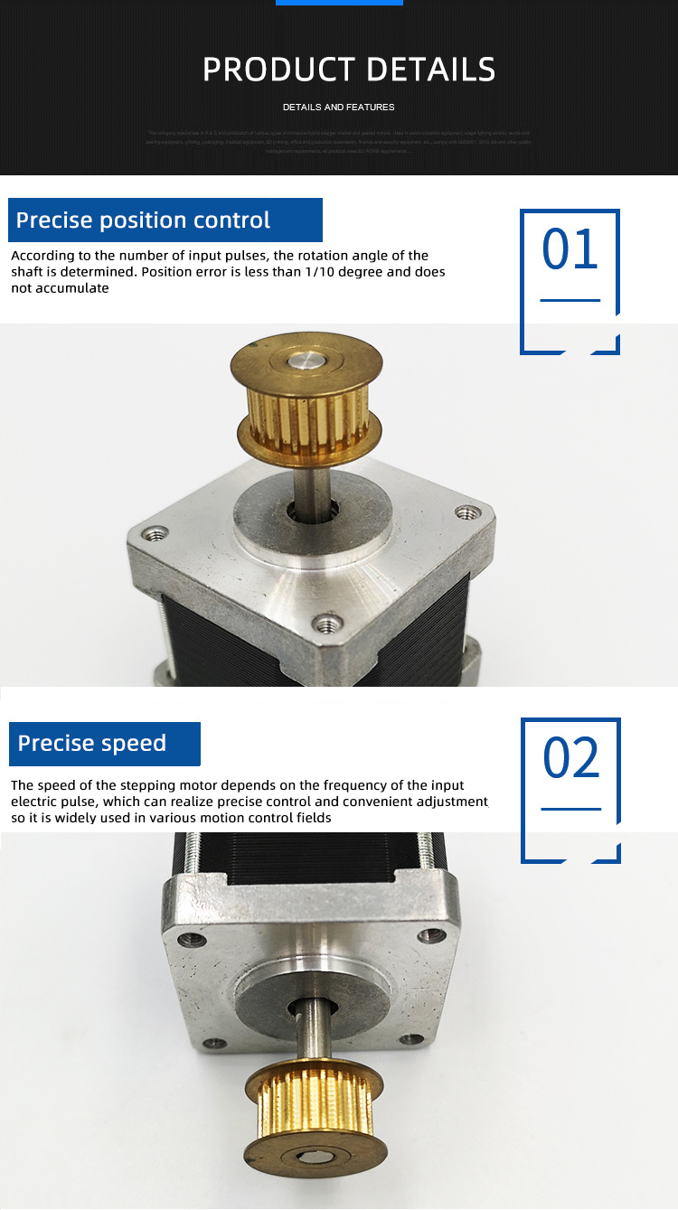 High Torque Mini Brushless Stepper Motor Customized SERVO MOTOR Customizable for 3D Printing Faradyi Custom Best Selling 35W