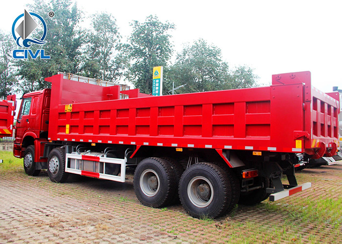 Howo 8x4 Dumper New Tipper Truck 371hp Euro II Engien /30-40 tons sand dump truck