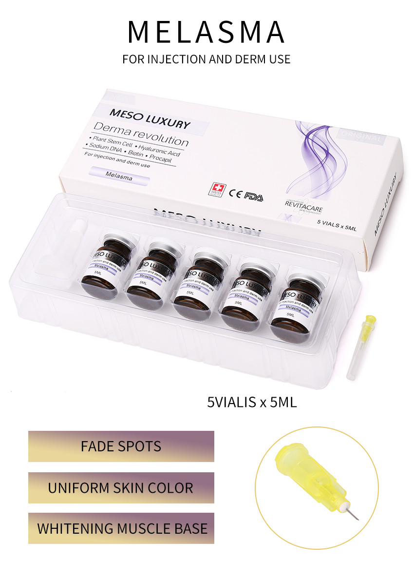 Anti UV Meso Melasma Removal Serum Injection 5ml Face Serum For Black Spots