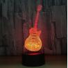 Buy cheap Guitar Shape 7 Colors Change 3D LED Night Light with Remote Control Ideal For from wholesalers