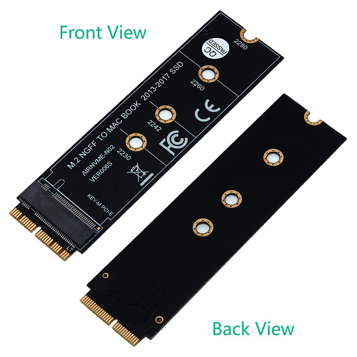 3mil Electronics Computers Accessories M.2 NVME SSD Convert Adapter Card FCC