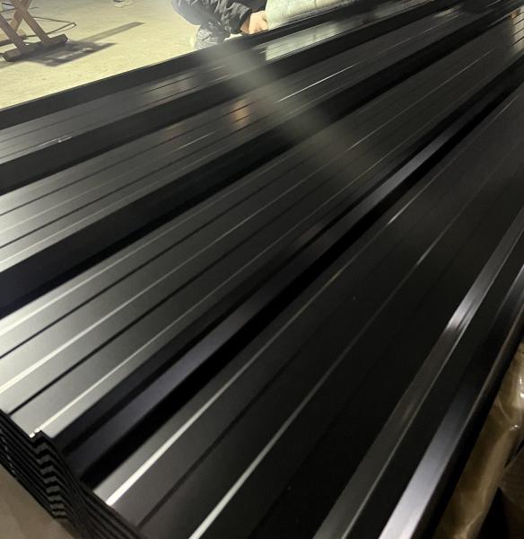 Valspar (Sherwin-Williams) RAL9005 Metal Colored Roof 40-Years Warranty Building