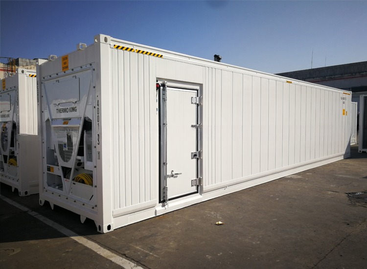 40ft Refrigerated iso Container with Max payload 27580KG 28.4CBM Capacity Dual Temperature Reefer Freezer and Chiller