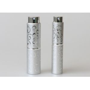 China Professional design mini silver 10ml twist and spritz atomiser on sale